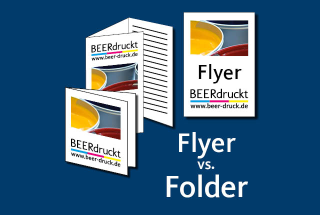 Flyer vs. Folder
